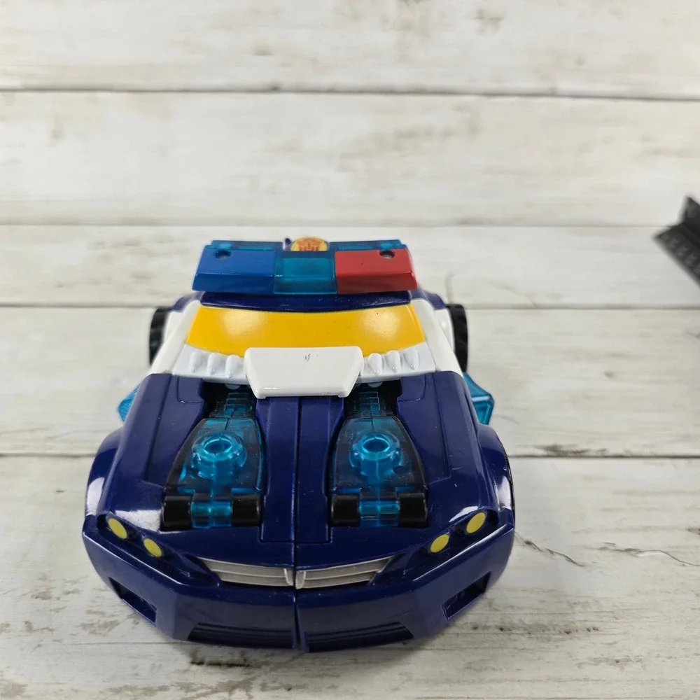 2 Hasbro Transformers Rescue Bots Chase the Police-Bot & Sideswipe Action Figure